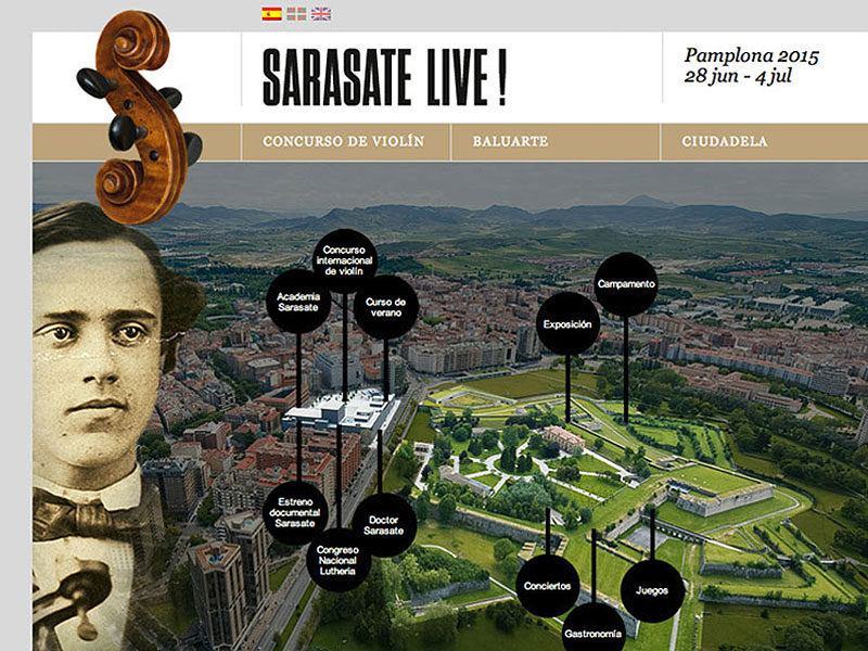 Web Sarasate Live!