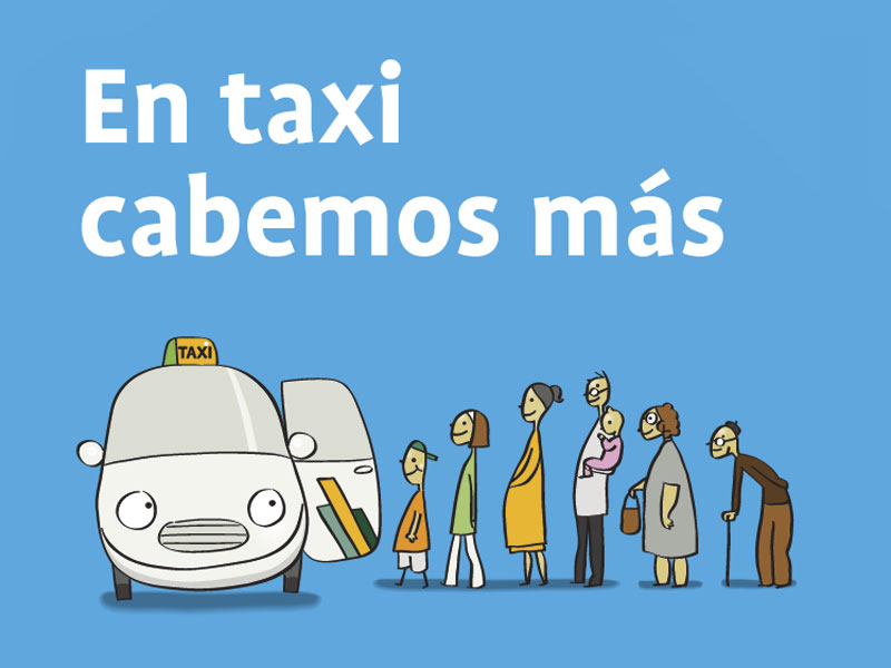 Campaña «En taxi, mucho mejor»